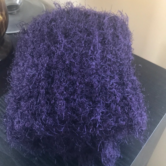 Purple Handmade Scarf ✨NWOT✨ - Picture 2 of 7